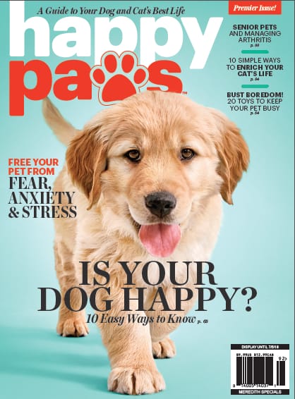 Featured image for “New Fear Free Magazine “Happy Paws” Hits Newsstands Today!”