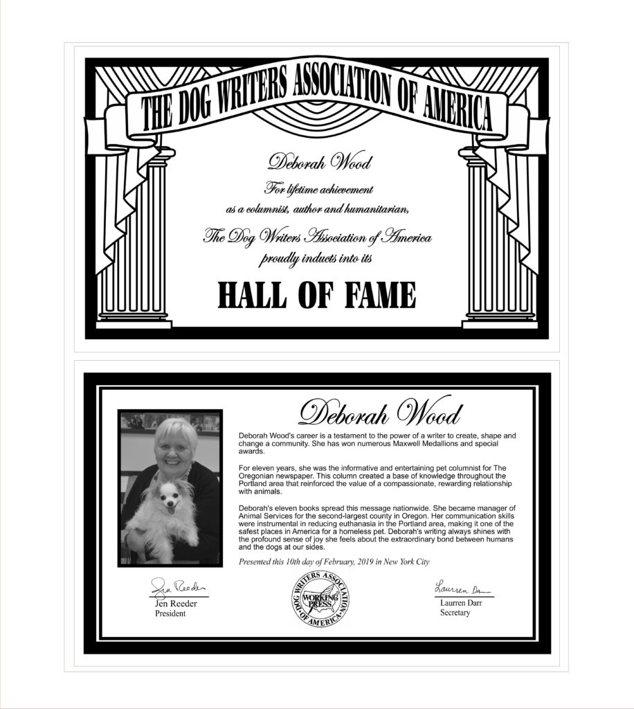 Deborah Wood hall of fame