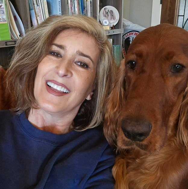 Dawn Secord and friend. Photo, courtesy Down Secord
