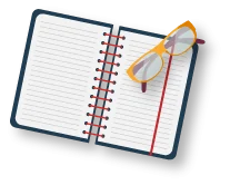 notepad-and-glasses